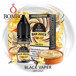 Compra Vanilla Custard 10ml de Bombo Bar Juice con sabor a natillas, vainilla.