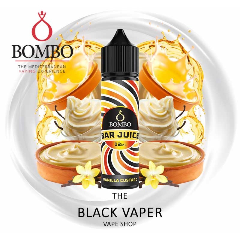 Compra Aroma Vanilla Custard 12ml (Longfill) de Bombo Bar Juice con sabor a natillas, vainilla.