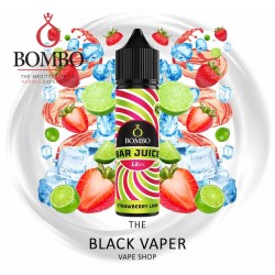 Compra Aroma Strawberry Lime Ice 12ml (Longfill) de Bombo Bar Juice con sabor a fresas, lima, hielo.