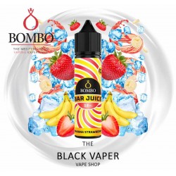 Compra Aroma Banana Strawberry Ice 12ml (Longfill) de Bombo Bar Juice con sabor a plátano, fresas, hielo.