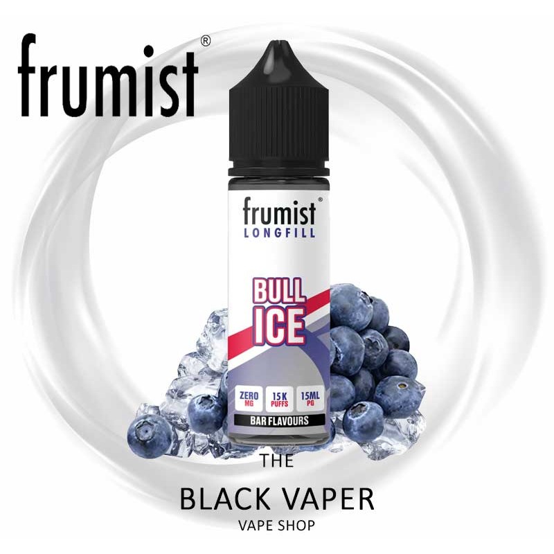 Comprar Aroma Bull Ice 15ml (Longfill) de Frumist con sabor a bebida energética, hielo.