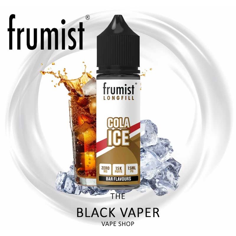 Compra Aroma Cola Ice 15ml (Longfill) de Frumist con sabor a refresco, cola, hielo.