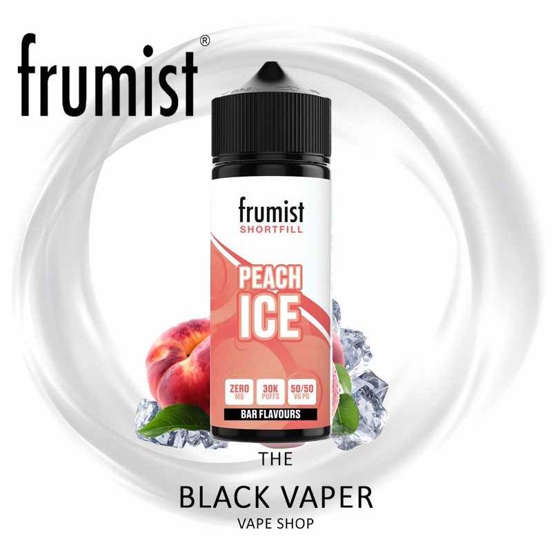 Comprar Peach Ice 50/50 100ml de Frumist con sabor a melocotón con frescor.