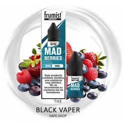 Compra Mad Berries 10ml de Frumist salts con sabor a fresas, frambuesas, arandanos.