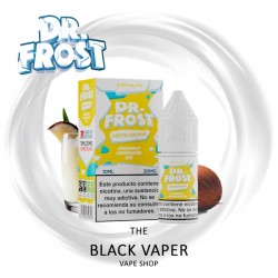 Comprar Coconut Lemonade Ice 10ml de Dr Frost Salts con sabor a coco, limonada, hielo.