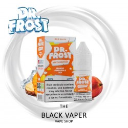 Compra Mango Pineapple Ice 10ml de Dr Frost Salts con sabor a mango, piña, hielo.