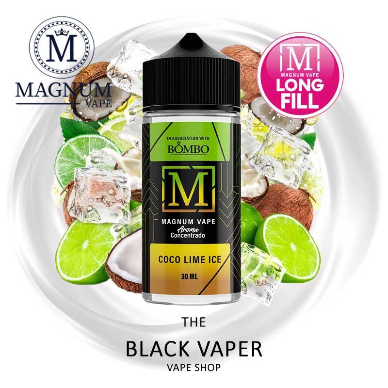 Compra Aroma Coco Lime Ice 30ml (Longfill) de Magnum Vape con sabor a coco, lima. Hielo.