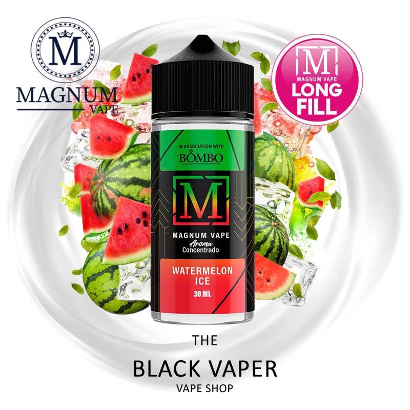 Compra Aroma Watermelon Ice 30ml (Longfill) de Magnum Vape con sabor a sandia, hielo.