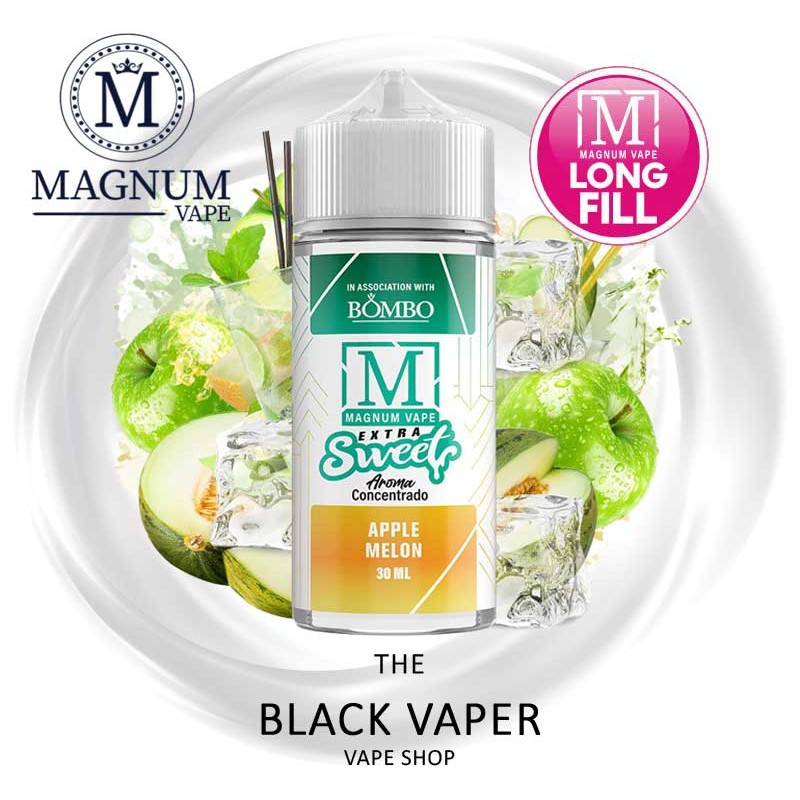 Compra Aroma Apple Melon 30ml (Longfill) de Magnum Vape con sabor a manzana, melón, hielo.