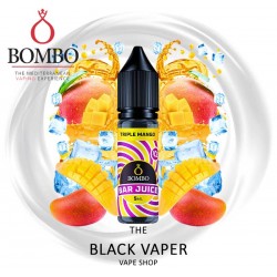 Compra aroma Triple Mango Ice 5ml/15 MiniLongfill de Bombo Bar Juice con sabor a mango, hielo.