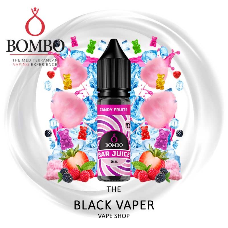 Compra Aroma Candy Fruits Ice 5ml/15 MiniLongfill de Bombo Bar Juice con sabor a ositos de caramelo, hielo.