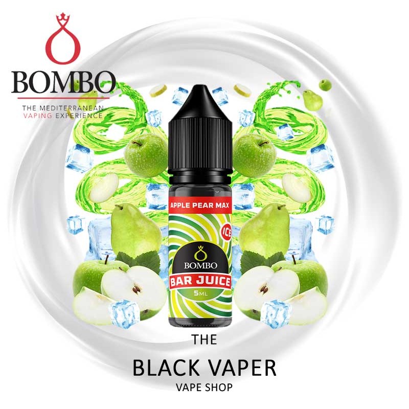 Compra Aroma Apple Pear Max Ice 5ml/15 MiniLongfill de Bombo Bar Juice con sabor a manzana, pera, hielo.