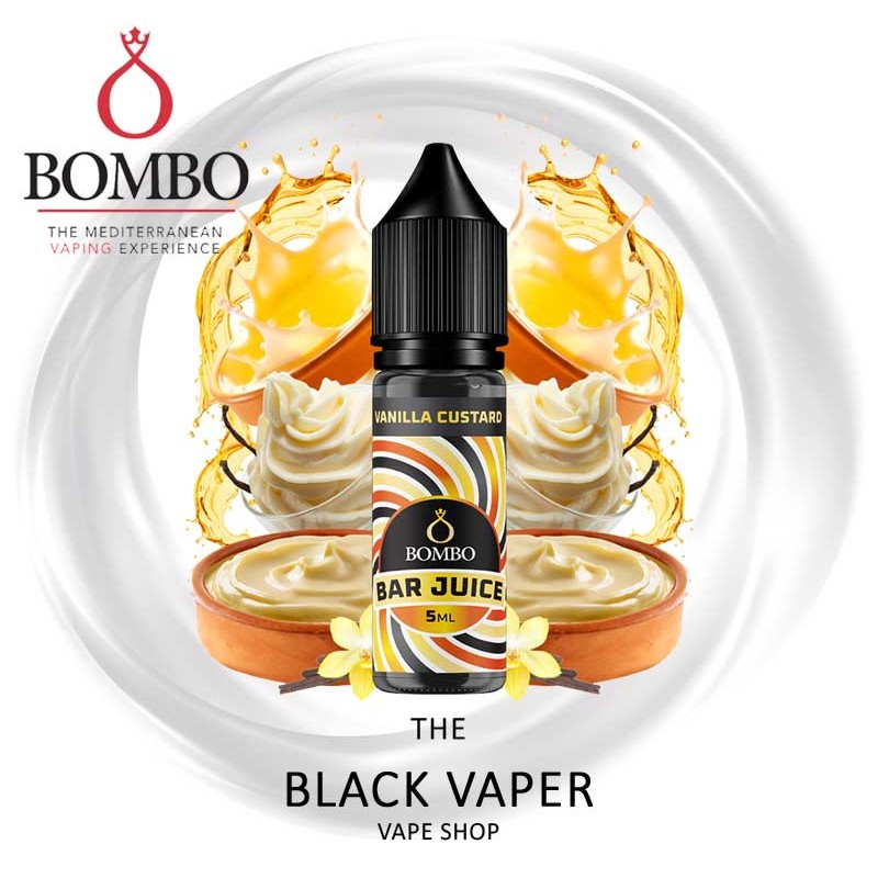 Compra Aroma Vanilla Custard 5ml/15 MiniLongfill de Bombo Bar Juice con sabor a dulces, natilla de vainilla,