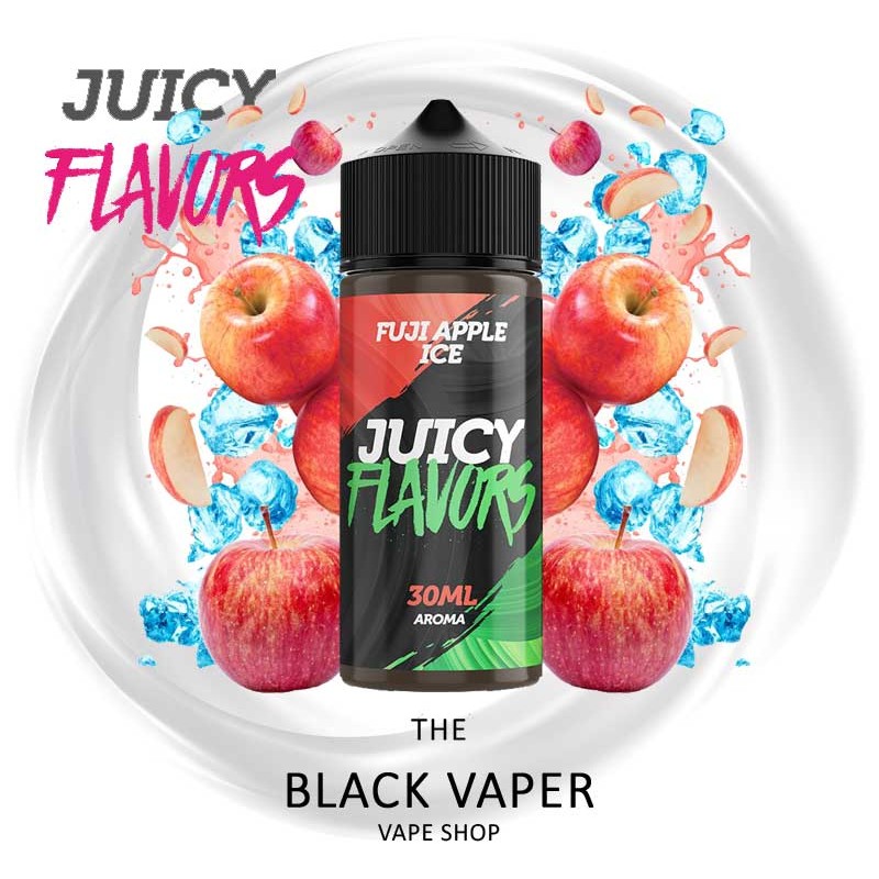 Compra Aroma Fuji Apple Ice 30ml/120 (Longfill) de Juicy Flavors con sabor a manzanas Fuji, hielo.