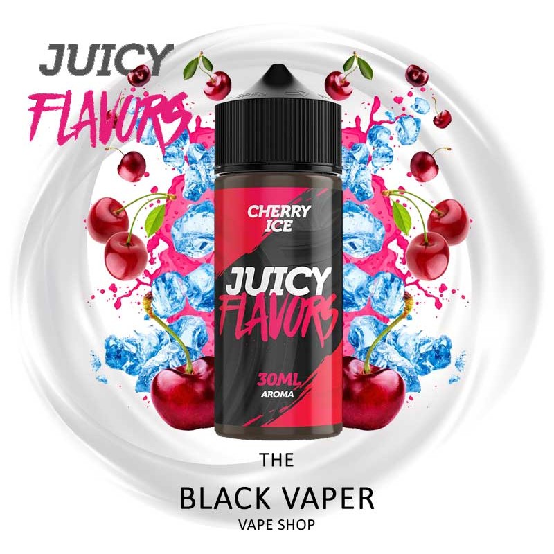 Compra Aroma Cherry Ice 30ml/120 (Longfill) de Juicy Flavors con sabor a cereza, hielo.