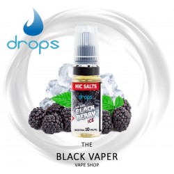 Compra Blackberry Ice 10ml de Drops Bar Juice Salts con sabor a moras, hielo.