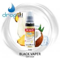 Compra Piña Colada Ice 10ml de Drops Bar Juice Salts con sabor a piña colada, hielo.