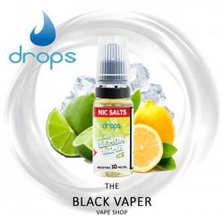 Compra Lemon Lime Ice 10ml de Drops Bar Juice Salts con sabor a lima limón, hielo.