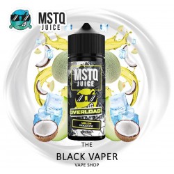 Compra Aroma Melon Coco Ice 30ml/120 (Longfill) de MSTQ Juice Overload con sabor a coco, melón, hielo.