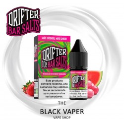 Compra Watermelon Strawberry Bubblegum 10ml de Drifter Bar Salts con sabor a sandia, fresas, chicle.