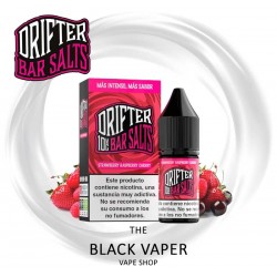 Compra Strawberry Raspberry Cherry 10ml de Drifter Bar Salts con sabor a cereza, frambuesa, fresa.