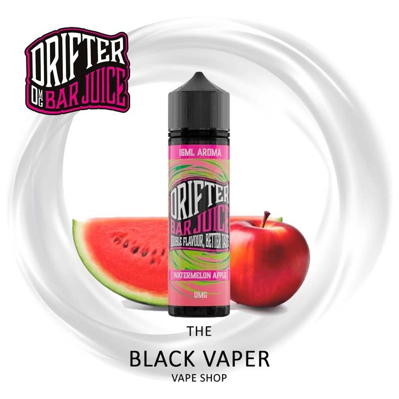 Compra aroma Watermelon Apple 16ml Longfill de Drifter Bar con sabor a Sandía, manzana.