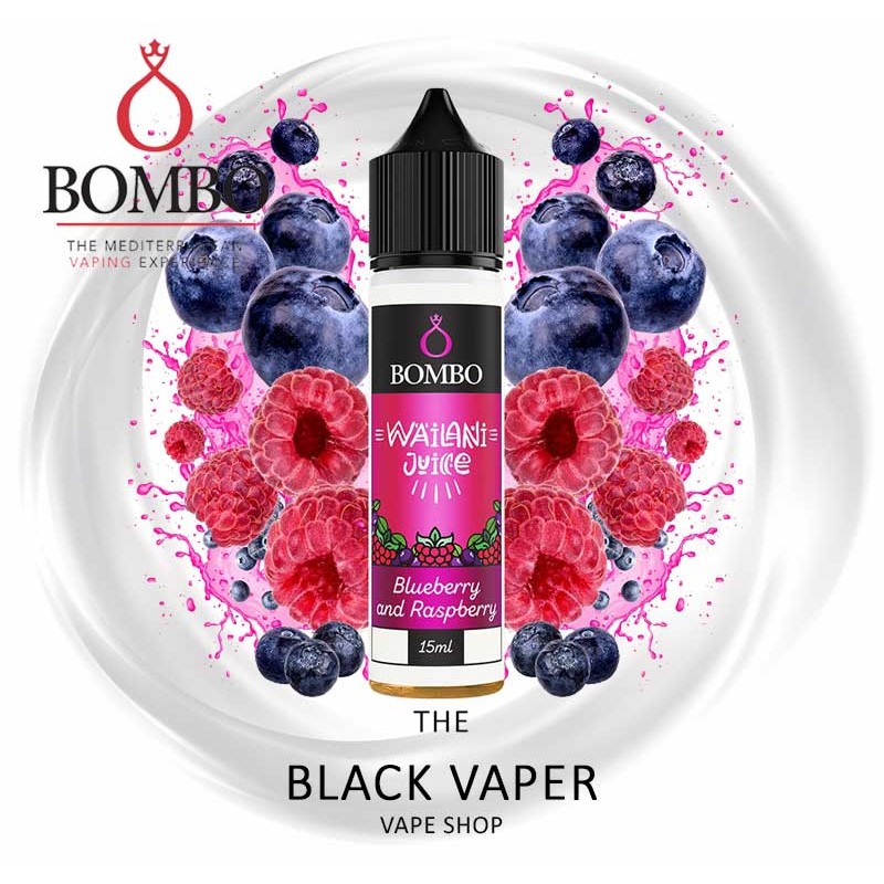 Compra aroma Blueberry and Raspberry 15ml/60 (Longfill) de Wailani Juice & Bombo con sabor a arándanos, frambuesas.