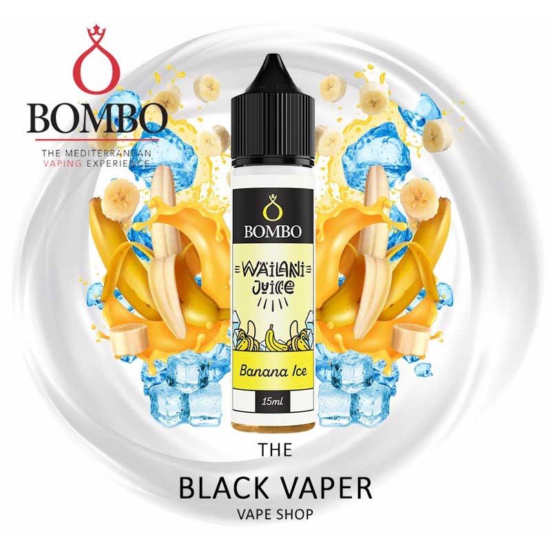 Compra aroma Banana Ice 15ml/60 (Longfill) - Wailani Juice & Bombo con sabor a batido de plátano, hielo.