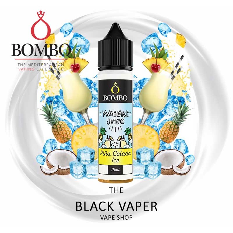 Compra aroma Piña Colada Ice 15ml/60 (Longfill) de Wailani Juice & Bombo con sabor a piña, hielo.