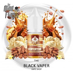 Caramel Nut Cream 10ml de Atemporal Nic Salts by The Mind Flayer con sabor a  almendras garrapiñadas, vainilla, caramelo.