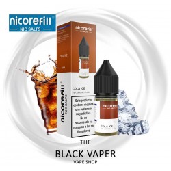 Compra Cola Ice 10ml de Nicorefill nic Salts con sabor a Coca-Cola, hielo.
