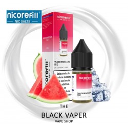 Compra Watermelon Ice 10ml de Nicorefill nic Salts con sabor a sandia hielo.