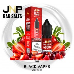 Compra Strawberry Raspberry Cherry 10ml de JNP Bar Salts con sabor a fresas, frambuesas, cerezas.