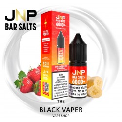 Compra Strawberry Banana 10ml de JNP Bar Salts con sabor a fresa, plátano.