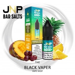 Compra Caribbean Crush 10ml de JNP Bar Salts con sabor a mango, piña, pomelo.