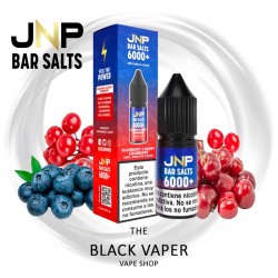 Compra Blueberry Cherry Cranberry 10ml de JNP Bar Salts con sabor a arándanos clasicos, arándanos rojos, cerezas.