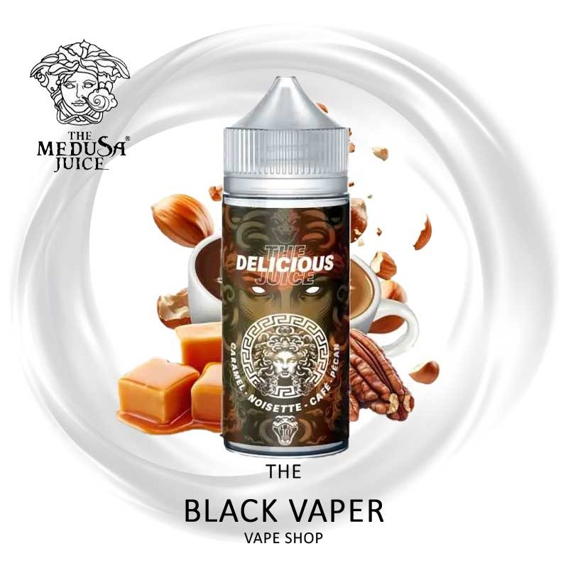 Comprar Aroma Delicius 30ml/120 Longfill – Café, Avellana y Caramelo Medusa
