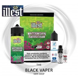 Compra Pack Watermelon Bubblegum 120ml de Illest Salt con sabor a chicle de sandia.