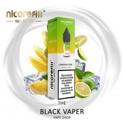 Compra Lemon Lime 10ml de Nicorefill nic Salts con sabor a lima, limón, frescor.