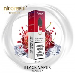 Compra Fizzy Cherry 10ml de Nicorefill nic Salts con sabor a cereza.