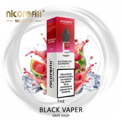 Compra Watermelon Raspberry 10ml de Nicorefill nic Salts con sabor a sandia, frambuesa.
