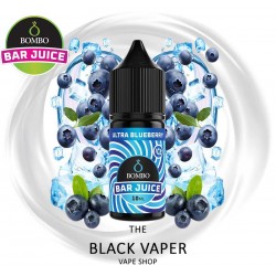 Compra Aroma Ultra Blueberry Ice 10ml/30 (Longfill) de Bombo Bar Juice con sabor a arándanos azules, hielo.