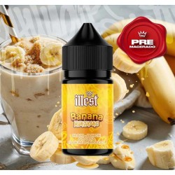Compra aroma Banana Milkshake 15ml/30ml de Illest con sabor a batido de plátano.