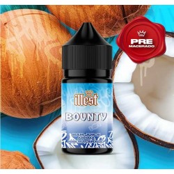 Compra Bounty  15ml/30ml (Longfill) de Illest con sabor a coco cremoso con chocolate con leche.