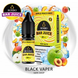 Compra Apple Peach Max 10ml de Bombo Bar Juice con sabor a manzana, melocotón.
