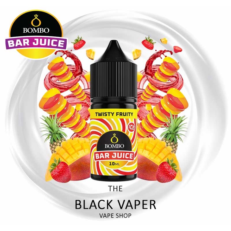 Compra Aroma Twisty Fruity 10ml/30 (Longfill) de Bombo Bar Juice con sabor Helado con piña, fresa, mango y frutas tropicales.