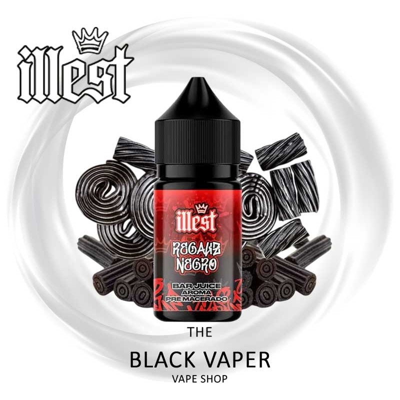 Compra aroma Regalis Negro 30ml 15ml/30ml (Longfill) de Illest con sabor a regaliz negro.