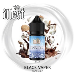 Compra Bounty  15ml/30ml (Longfill) de Illest con sabor a coco cremoso con chocolate con leche.