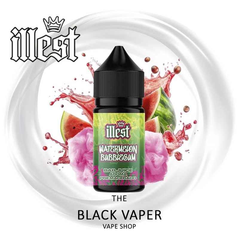 Compra aroma Watermelon Bubblegum 15ml/30ml (Longfill) de Illest con sabor a sandia, chicle.