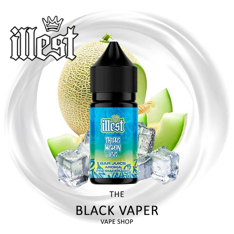 Compra aroma Triple Melon  15ml/30 (Longfill) de Illest con sabor triple combinación de melones tropicales, hielo.